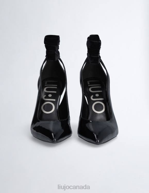 Shoes Liu Jo Black Court Shoes With Cut-Outs Women F6061793