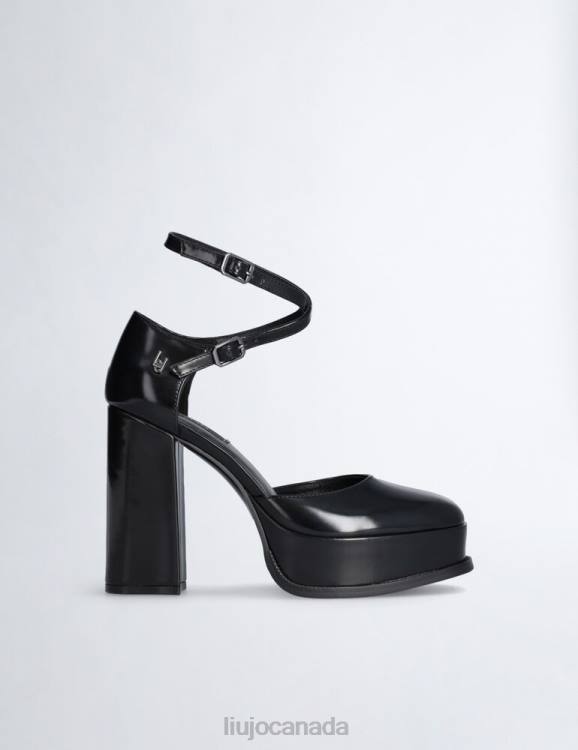 Shoes Liu Jo Black Court Shoes With Platform Women F6061998