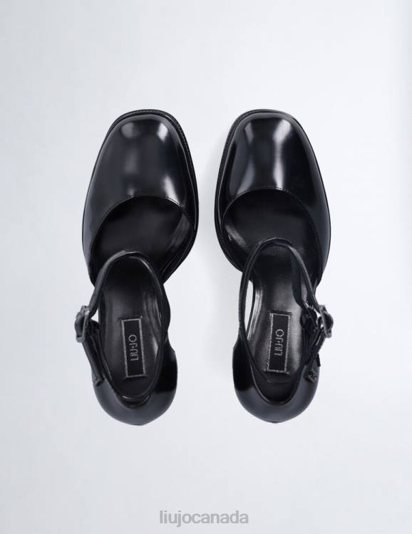 Shoes Liu Jo Black Court Shoes With Platform Women F6061998