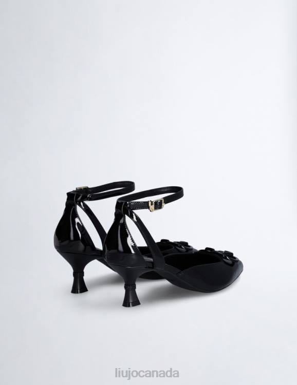 Shoes Liu Jo Black Patent Leather Court Shoes Women F6061995