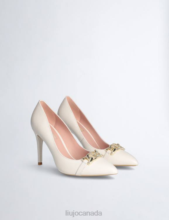 Shoes Liu Jo Leather Court Shoes With Chain Women F6061713