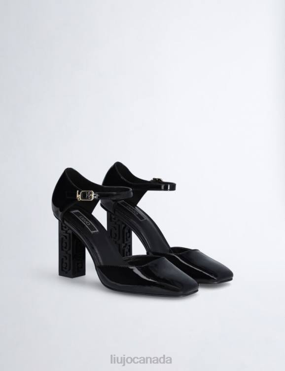 Shoes Liu Jo Logo Wide Heel Court Shoes Women F6061983