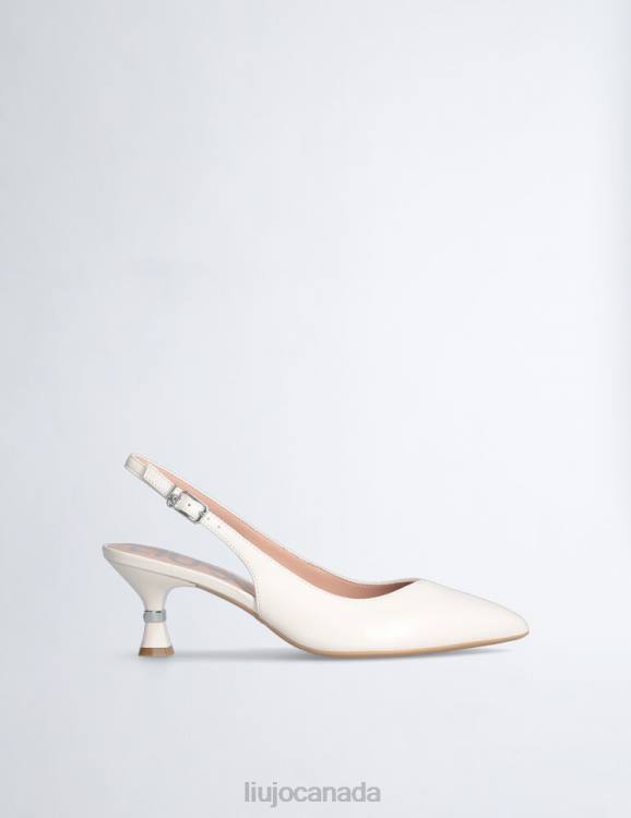 Shoes Liu Jo Low Heel Slingback In Leather Women F6061037