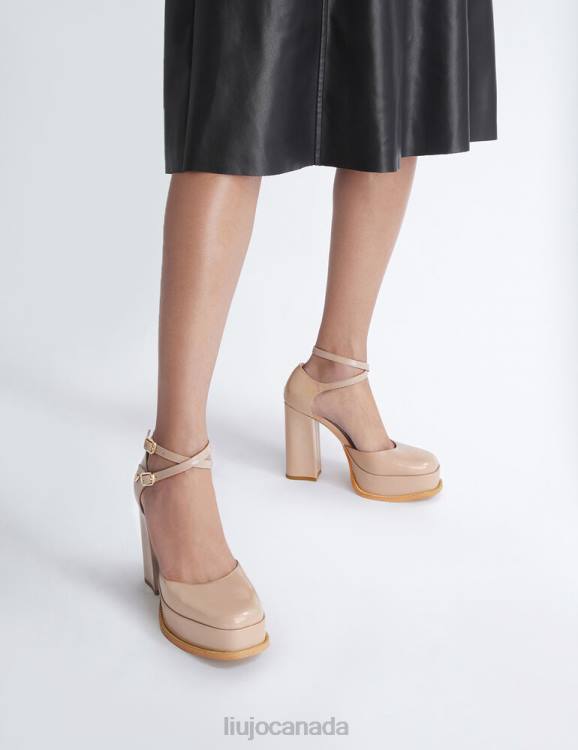 Shoes Liu Jo Nude Court Shoes With Platform Women F6061996