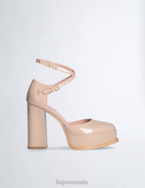 Shoes Liu Jo Nude Court Shoes With Platform Women F6061996