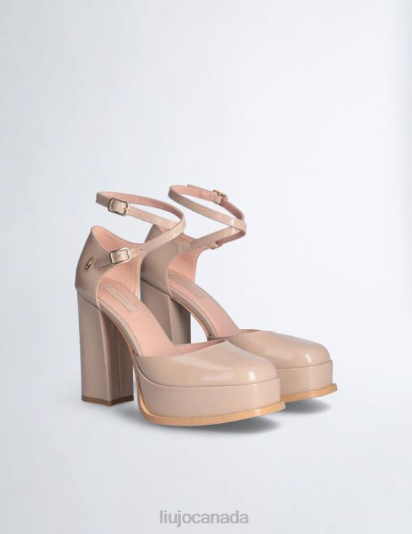 Shoes Liu Jo Nude Court Shoes With Platform Women F6061996