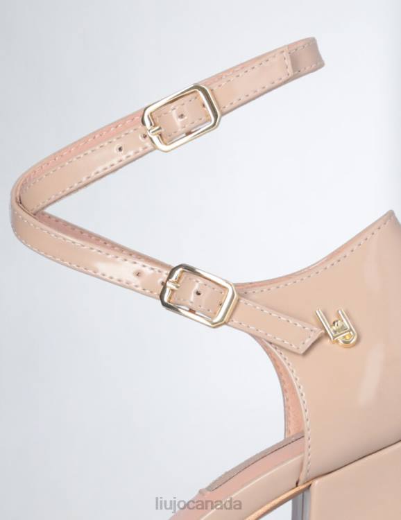 Shoes Liu Jo Nude Court Shoes With Platform Women F6061996