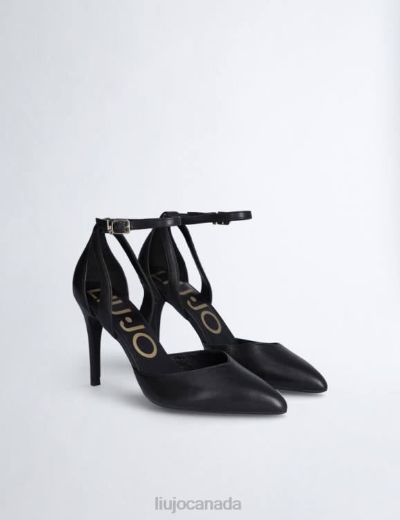 Shoes Liu Jo Two-Piece Leather Court Shoes Women F6061796
