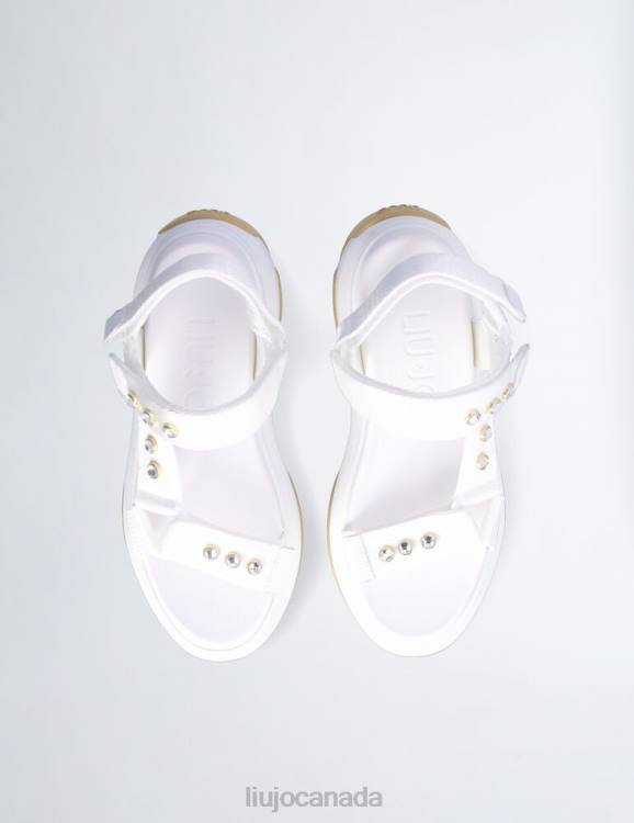 Shoes Liu Jo Chunky Sandals With Jewel Stones Women F6061974
