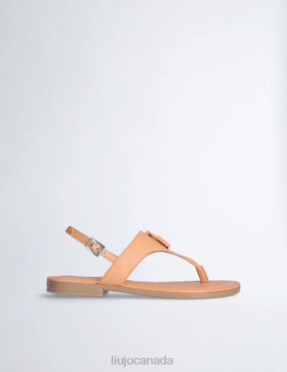 Shoes Liu Jo Leather Flip-Flop Sandals Women F6061914