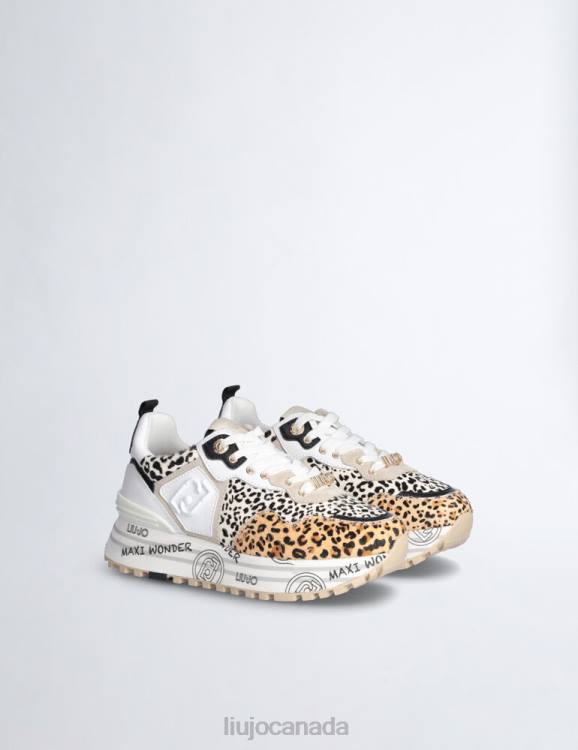 Shoes Liu Jo Animal-Print Platform Sneakers Women F6061756