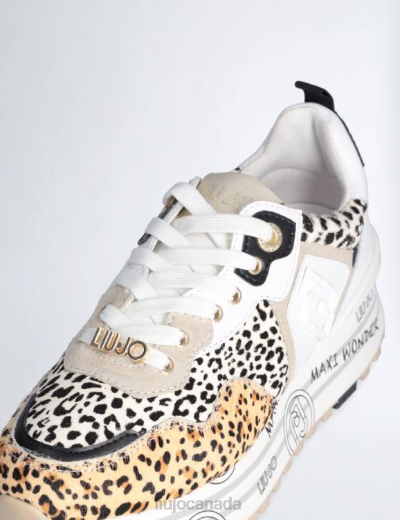Shoes Liu Jo Animal-Print Platform Sneakers Women F6061756
