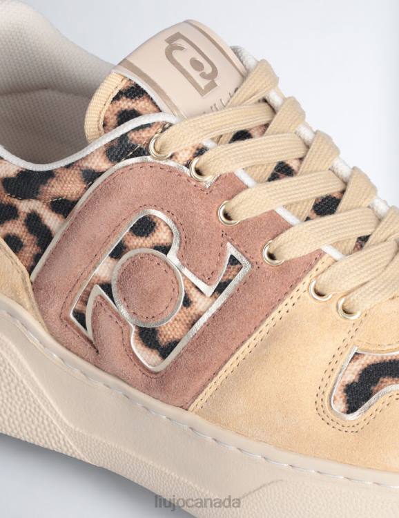 Shoes Liu Jo Animal-Print Sneakers With Bold Logo Women F6061917
