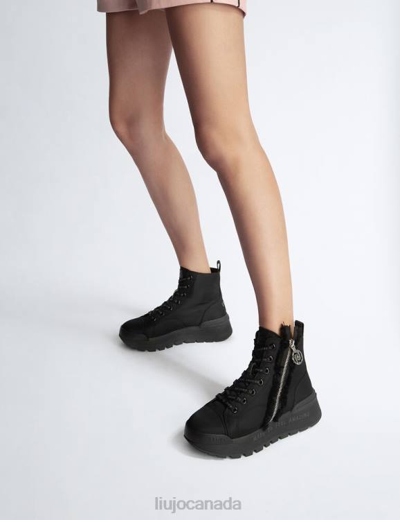 Shoes Liu Jo Black Boot Sneakers Women F6061959