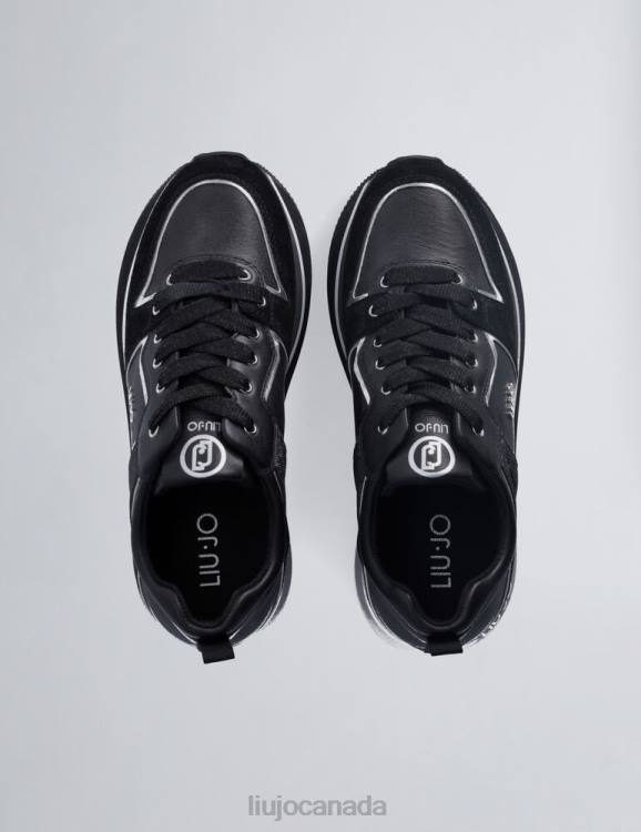 Shoes Liu Jo Black Super-Platform Sneakers Women F6061967