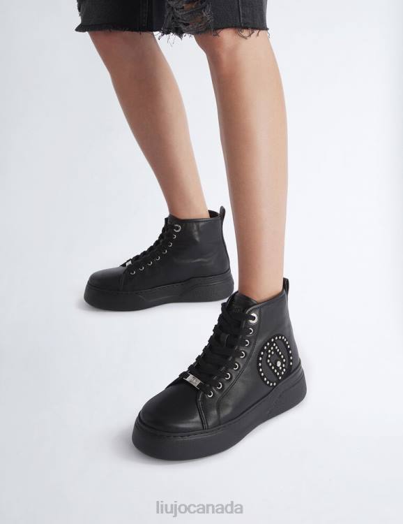 Shoes Liu Jo Boot Sneakers With Maxi Logo Women F6061711