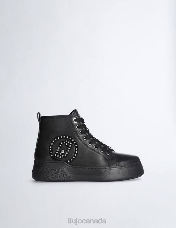 Shoes Liu Jo Boot Sneakers With Maxi Logo Women F6061711