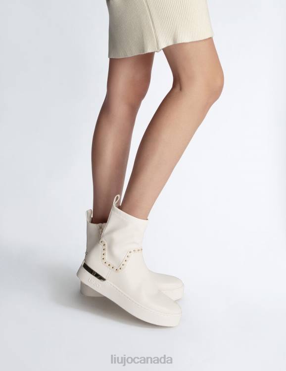 Shoes Liu Jo Boot Sneakers With Studs Women F6061785