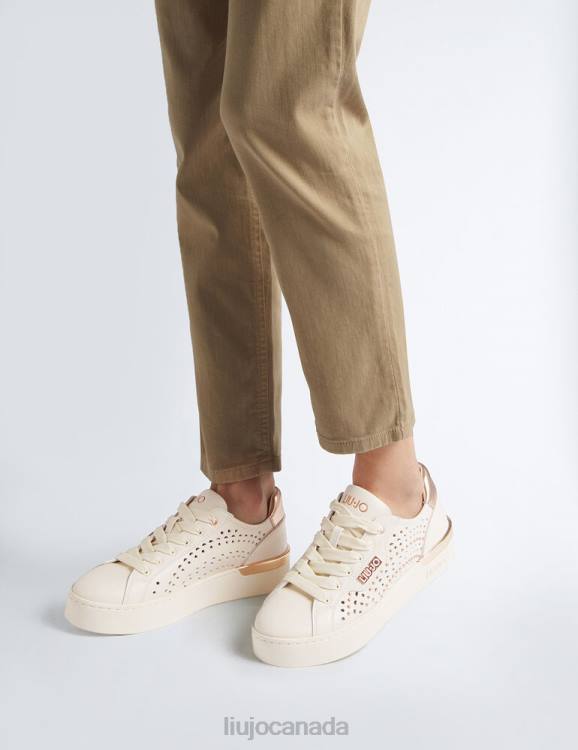 Shoes Liu Jo Openwork Sneakers With Studs Women F6061892