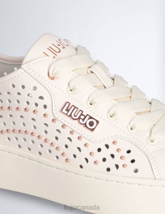 Shoes Liu Jo Openwork Sneakers With Studs Women F6061892