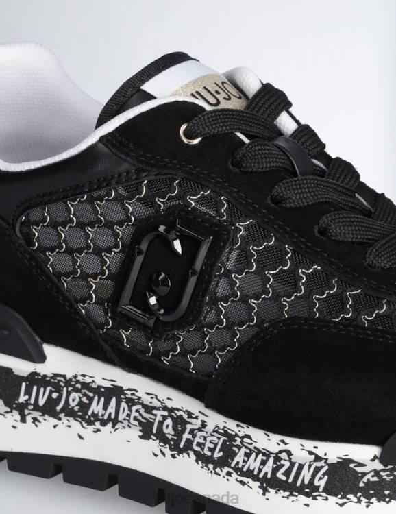 Shoes Liu Jo Platform Sneakers In Lurex Mesh Women F6061903