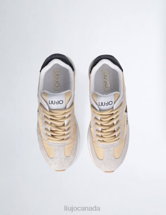 Shoes Liu Jo Platform Sneakers With Animal-Print Star Women F6061816