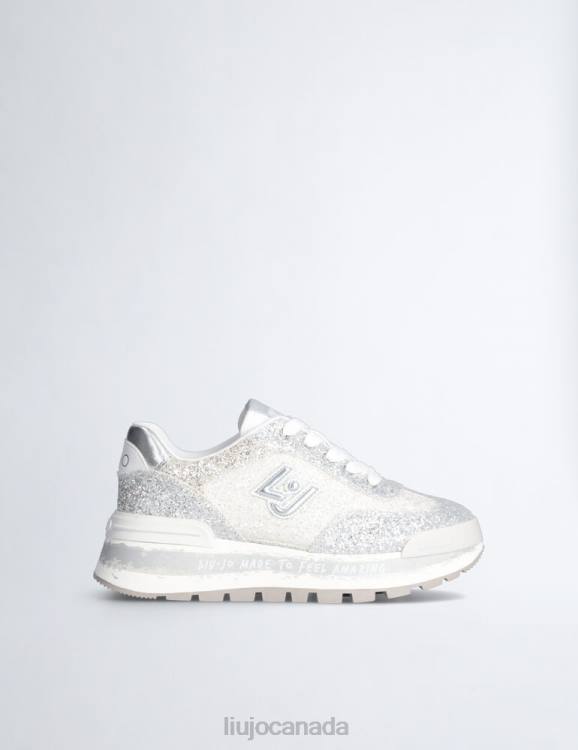 Shoes Liu Jo Platform Sneakers With Full Glitter Women F6061807
