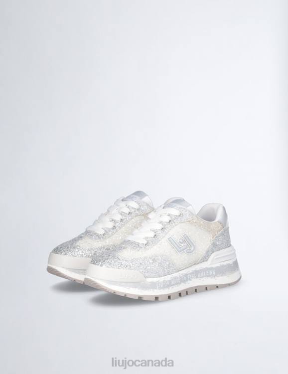 Shoes Liu Jo Platform Sneakers With Full Glitter Women F6061807