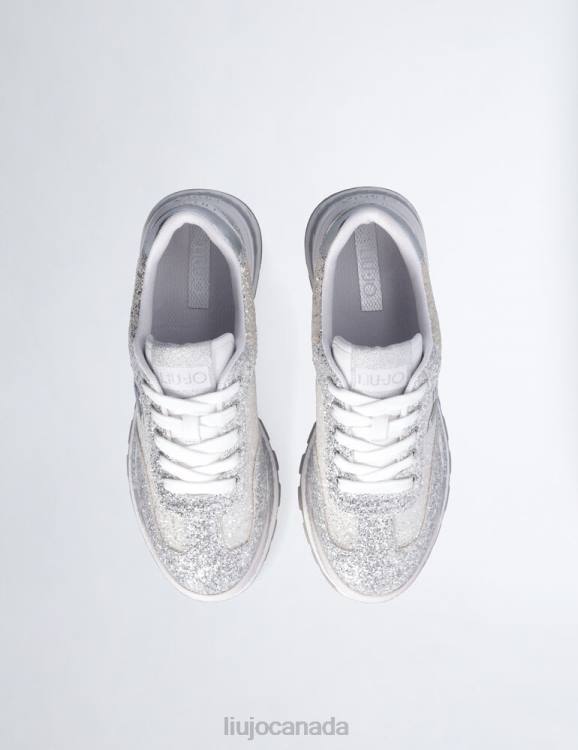 Shoes Liu Jo Platform Sneakers With Full Glitter Women F6061807