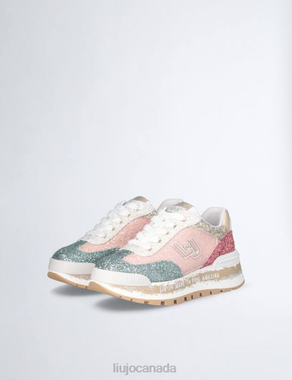 Shoes Liu Jo Platform Sneakers With Full Glitter Women F6061839