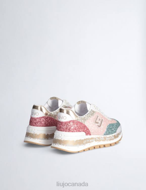 Shoes Liu Jo Platform Sneakers With Full Glitter Women F6061839