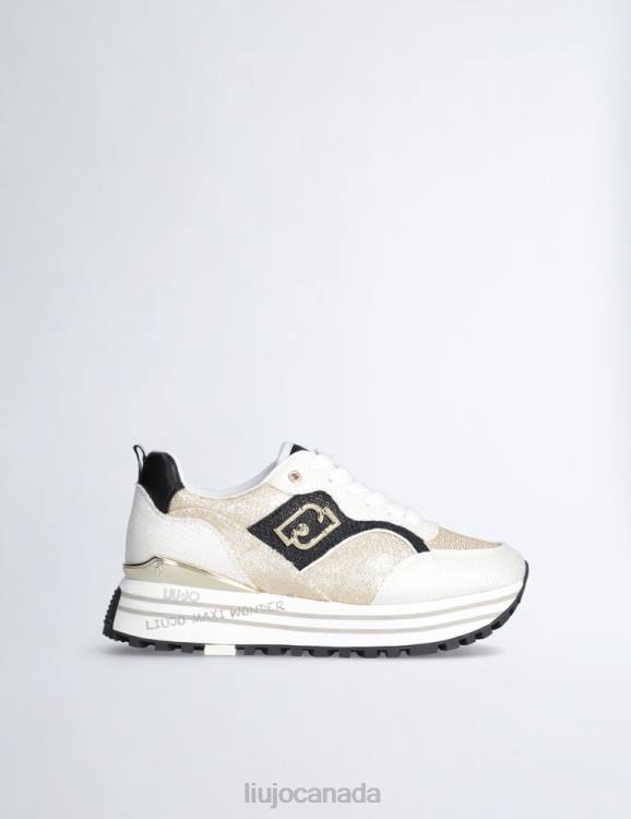 Shoes Liu Jo Platform Sneakers With Glitter Sequins Women F6061882