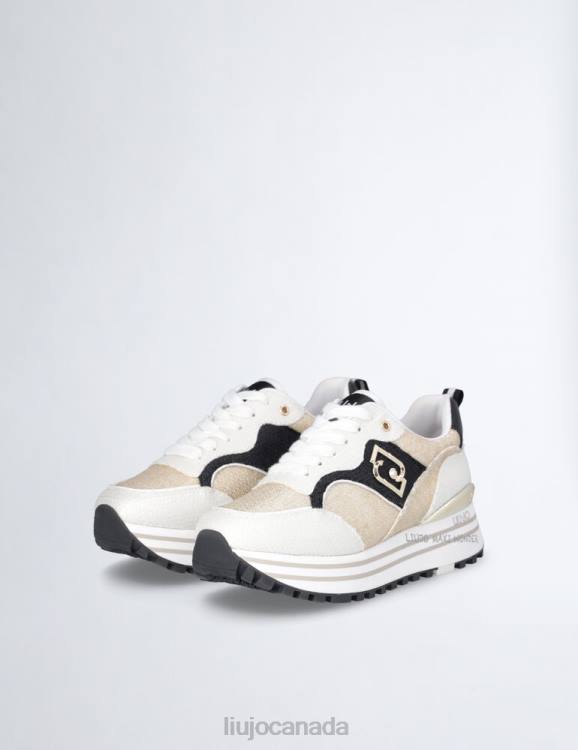 Shoes Liu Jo Platform Sneakers With Glitter Sequins Women F6061882