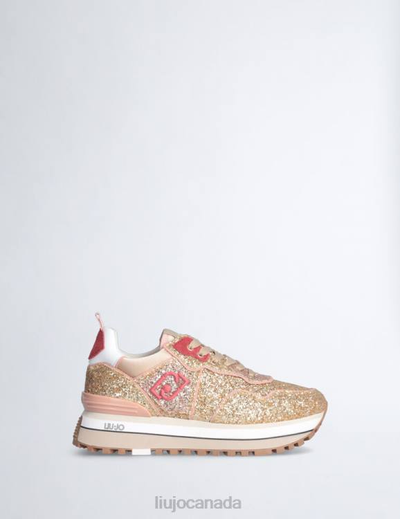 Shoes Liu Jo Platform Sneakers With Glitter Women F6061727