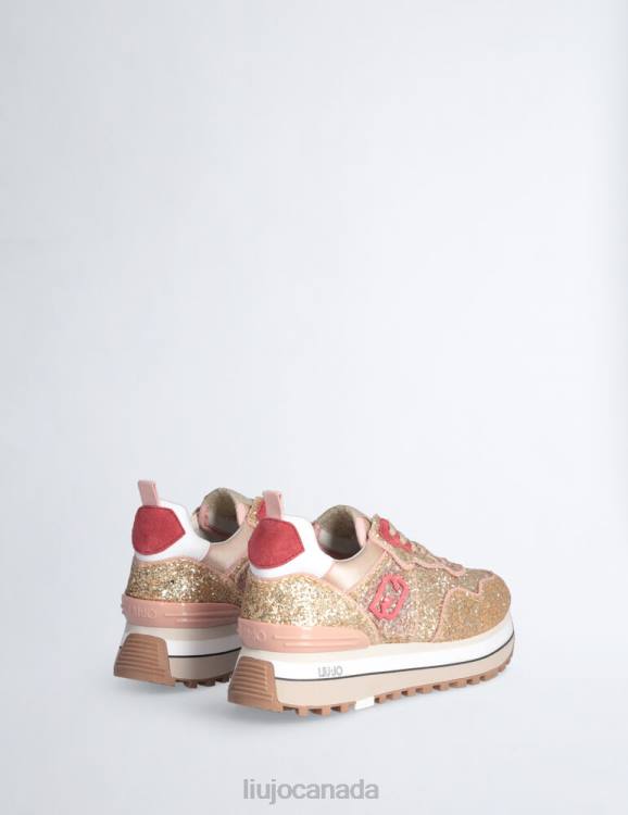 Shoes Liu Jo Platform Sneakers With Glitter Women F6061727