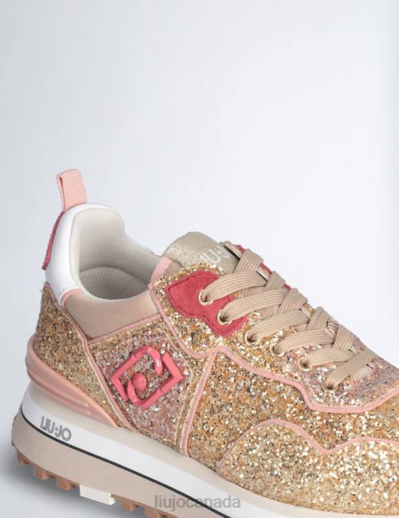 Shoes Liu Jo Platform Sneakers With Glitter Women F6061727