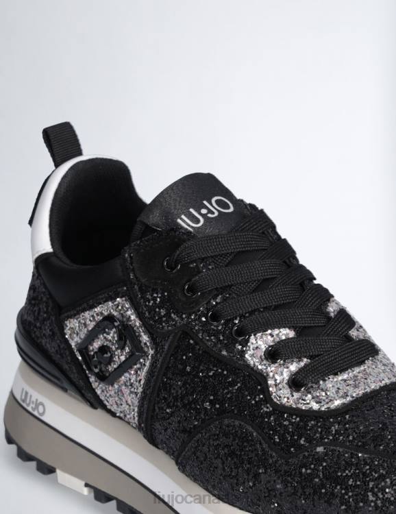 Shoes Liu Jo Platform Sneakers With Glitter Women F6061972