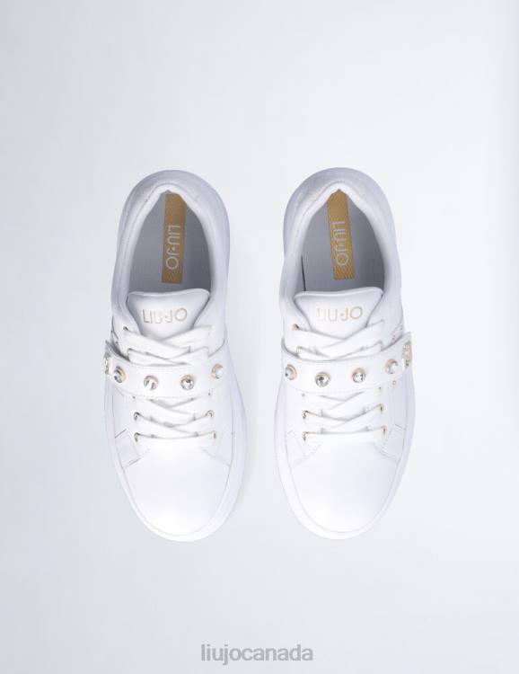 Shoes Liu Jo Platform Sneakers With Jewel Stones Women F6061901