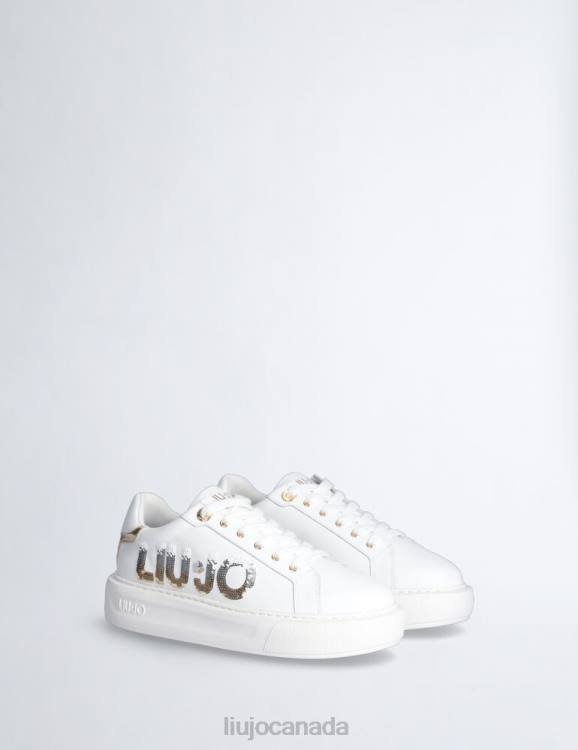 Shoes Liu Jo Platform Sneakers With Maxi Logo Women F6061848