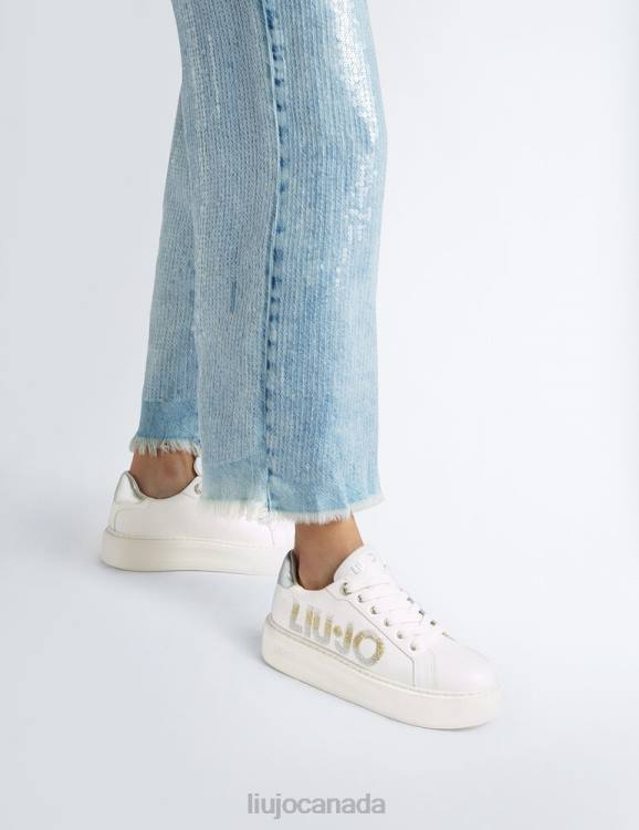 Shoes Liu Jo Platform Sneakers With Maxi Logo Women F6061898