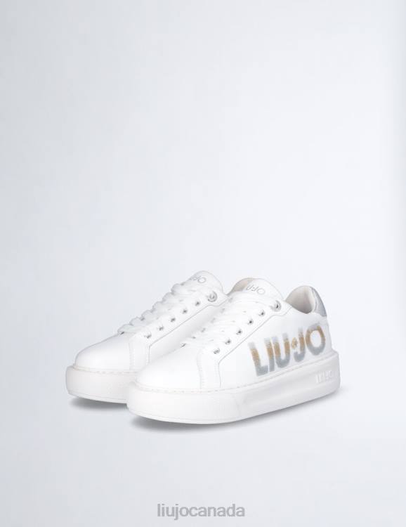 Shoes Liu Jo Platform Sneakers With Maxi Logo Women F6061898