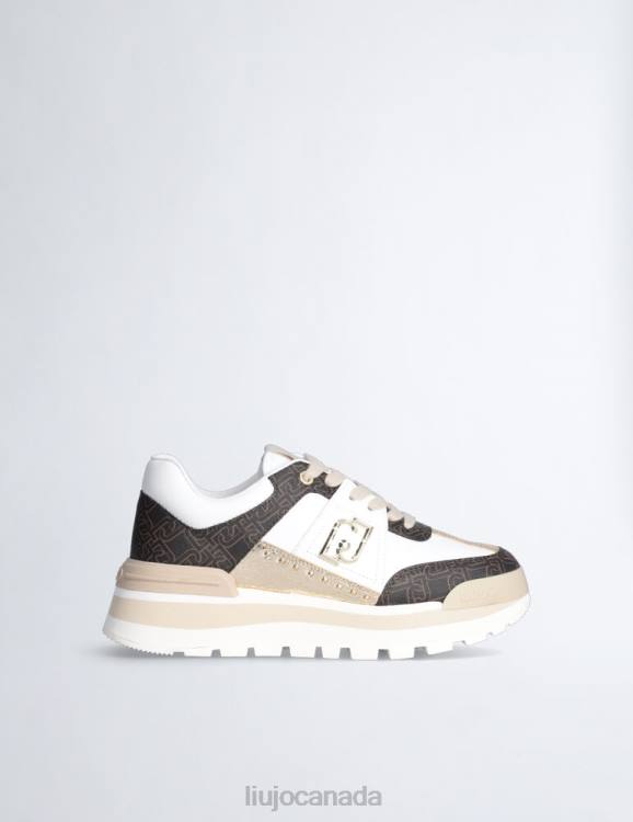 Shoes Liu Jo Platform Sneakers With Monogram Details Women F6061857