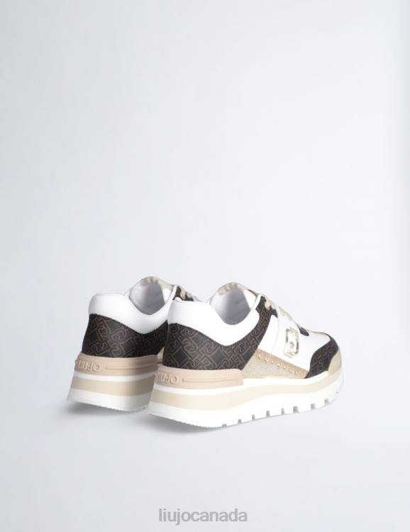 Shoes Liu Jo Platform Sneakers With Monogram Details Women F6061857