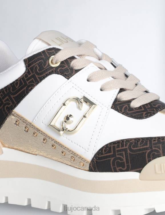 Shoes Liu Jo Platform Sneakers With Monogram Details Women F6061857