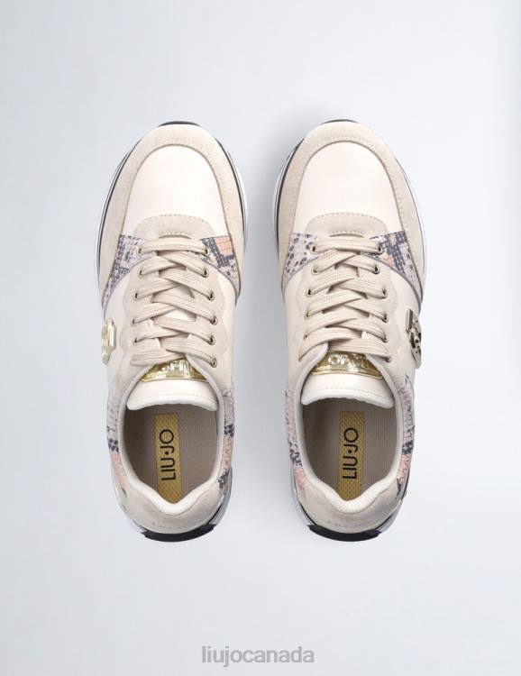 Shoes Liu Jo Platform Sneakers With Python-Print Women F6061859