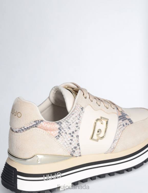 Shoes Liu Jo Platform Sneakers With Python-Print Women F6061859
