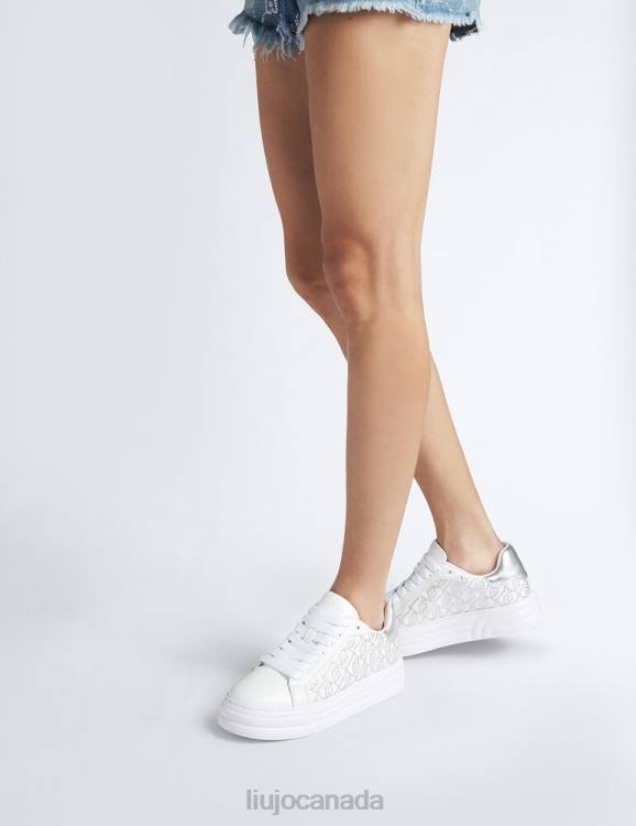 Shoes Liu Jo Platform Sneakers With Rhinestone Logo Women F6061922