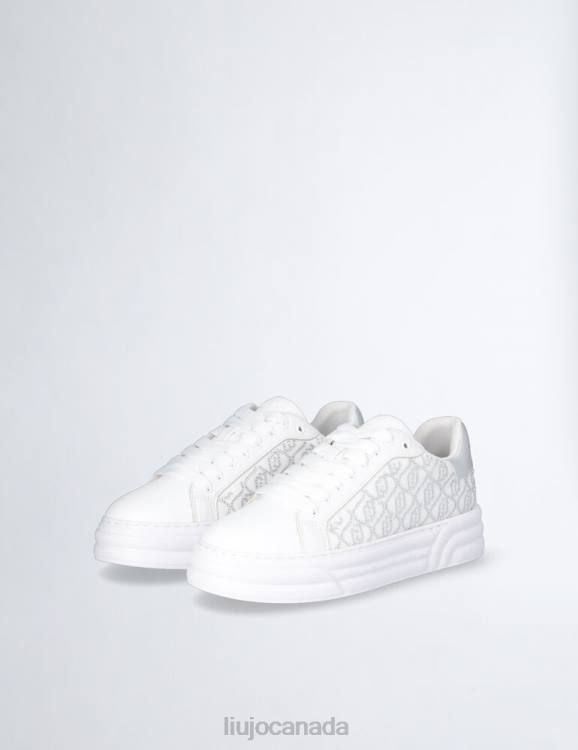 Shoes Liu Jo Platform Sneakers With Rhinestone Logo Women F6061922