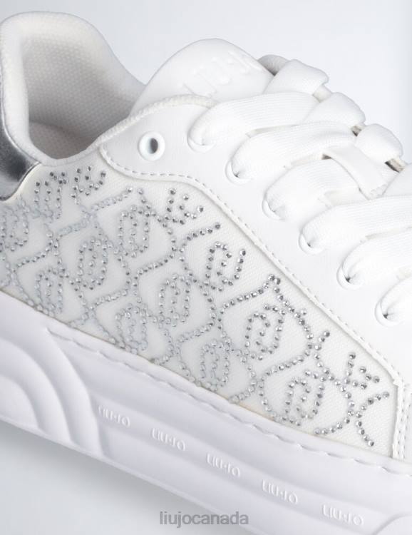 Shoes Liu Jo Platform Sneakers With Rhinestone Logo Women F6061922