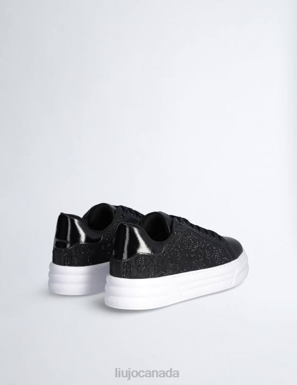 Shoes Liu Jo Platform Sneakers With Rhinestone Logo Women F6061961